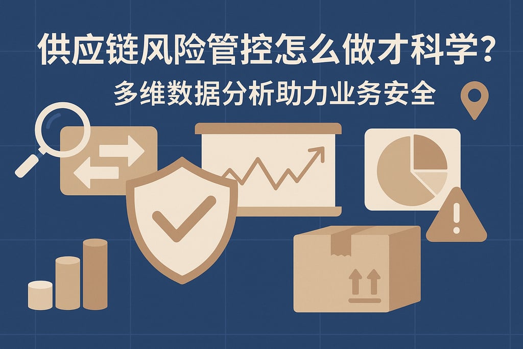 供应链风险管控怎么做才科学？多维数据分析助力业务安全