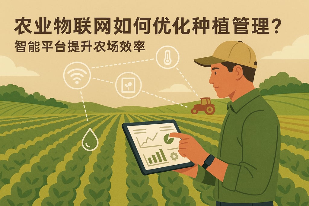 农业物联网如何优化种植管理？智能平台提升农场效率