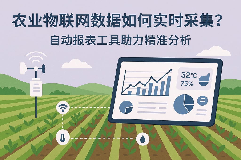 农业物联网数据如何实时采集？自动报表工具助力精准分析