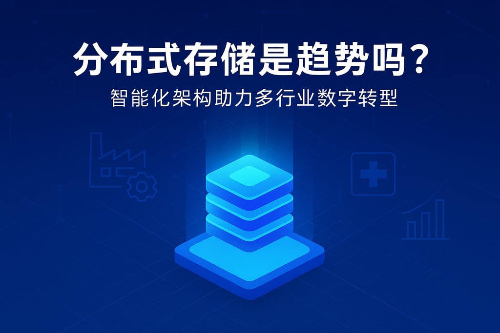 分布式存储是趋势吗？智能化架构助力多行业数字转型
