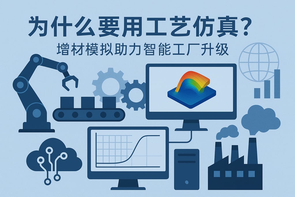 制造业为什么要用工艺仿真？增材模拟助力智能工厂升级