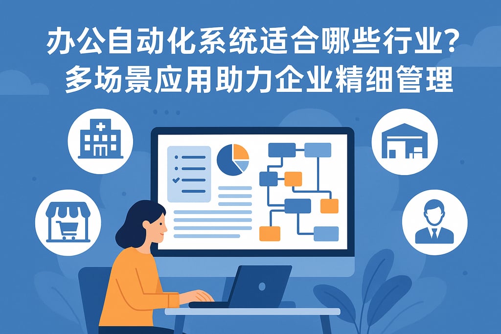 办公自动化系统适合哪些行业？多场景应用助力企业精细管理