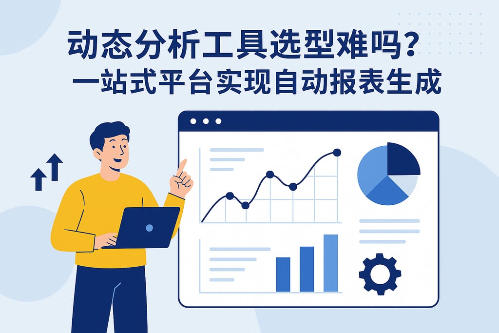 动态分析工具选型难吗？一站式平台实现自动报表生成