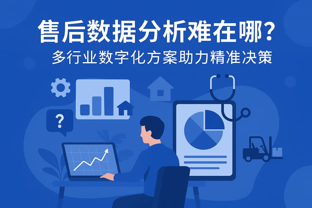 售后数据分析难在哪？多行业数字化方案助力精准决策