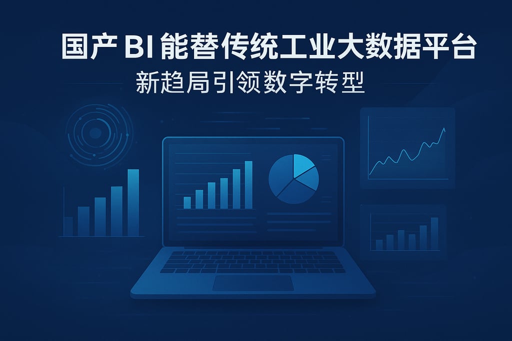 国产BI能否替代传统工业大数据平台？新趋势引领数字转型