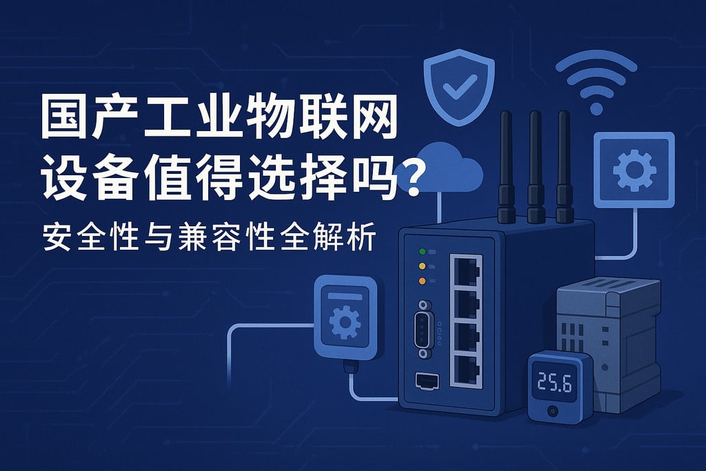 国产工业物联网设备值得选择吗？安全性与兼容性全解析