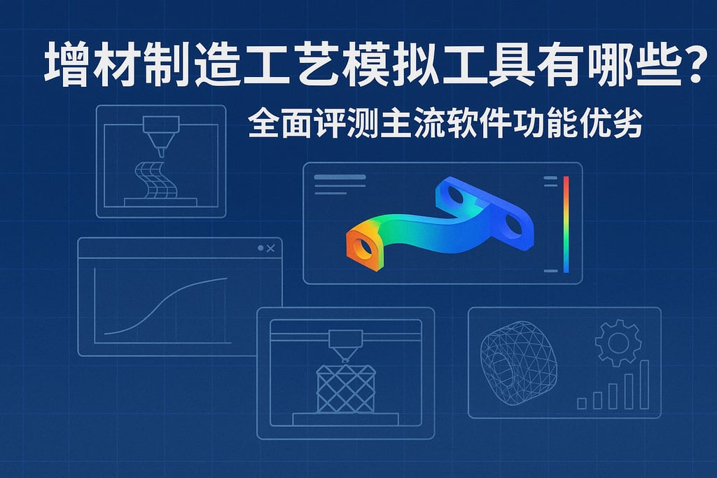 增材制造工艺模拟工具有哪些？全面评测主流软件功能优劣