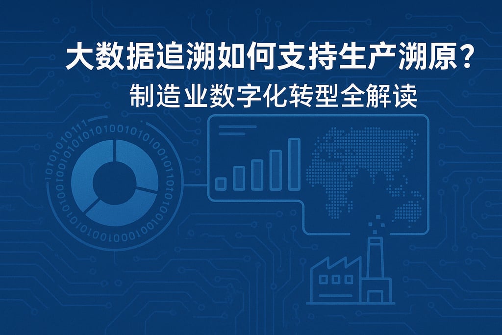 大数据追溯如何支持生产溯源？制造业数字化转型全解读