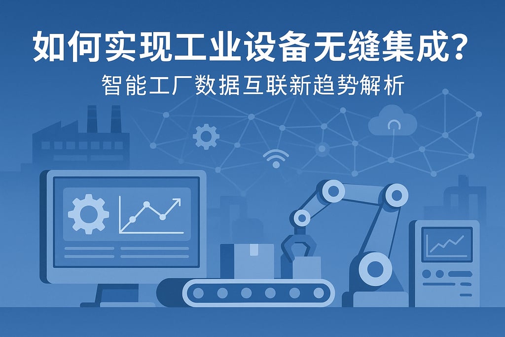 如何实现工业设备无缝集成？智能工厂数据互联新趋势解析