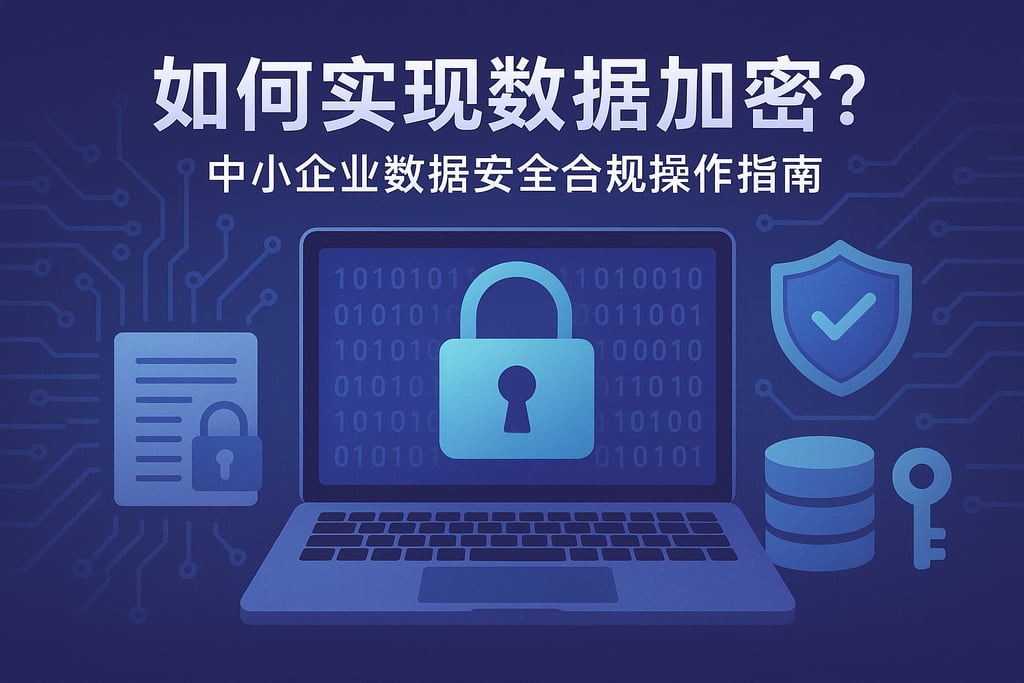 如何实现数据加密？中小企业数据安全合规操作指南