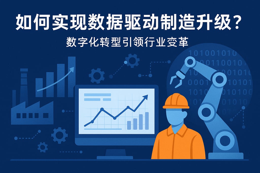 如何实现数据驱动制造升级？数字化转型引领行业变革