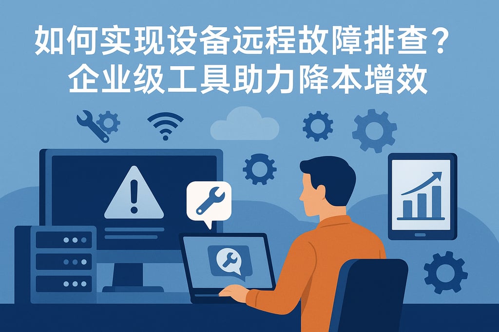 如何实现设备远程故障排查？企业级工具助力降本增效