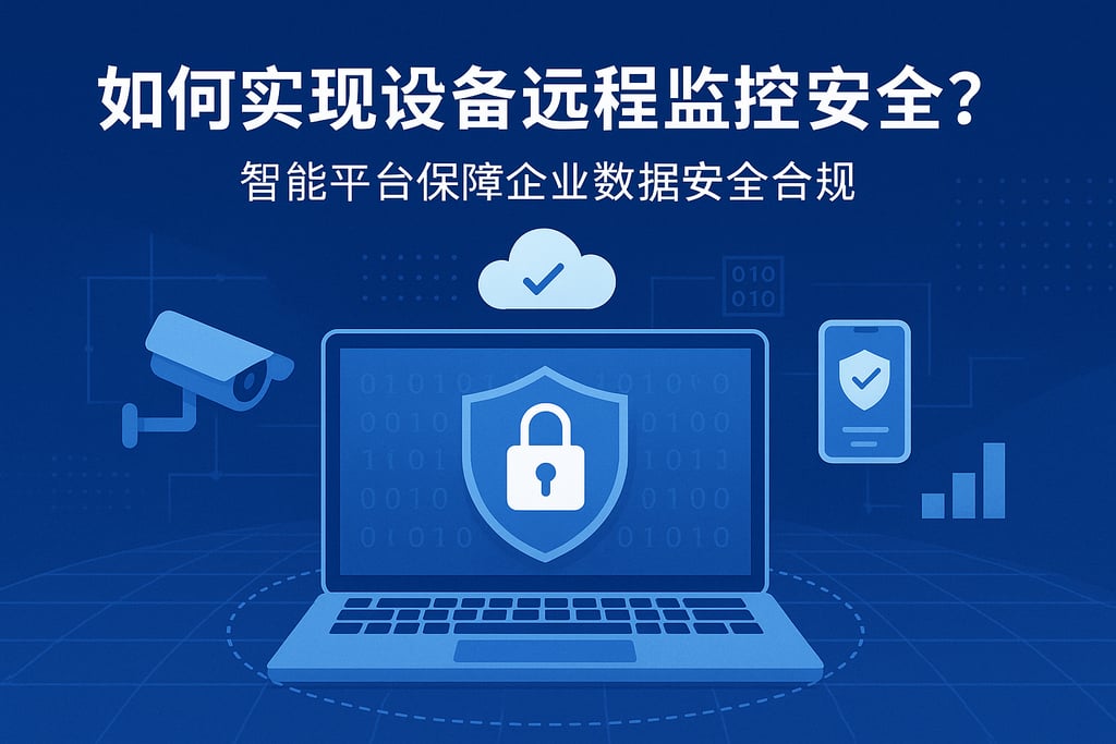 如何实现设备远程监控安全？智能平台保障企业数据安全合规