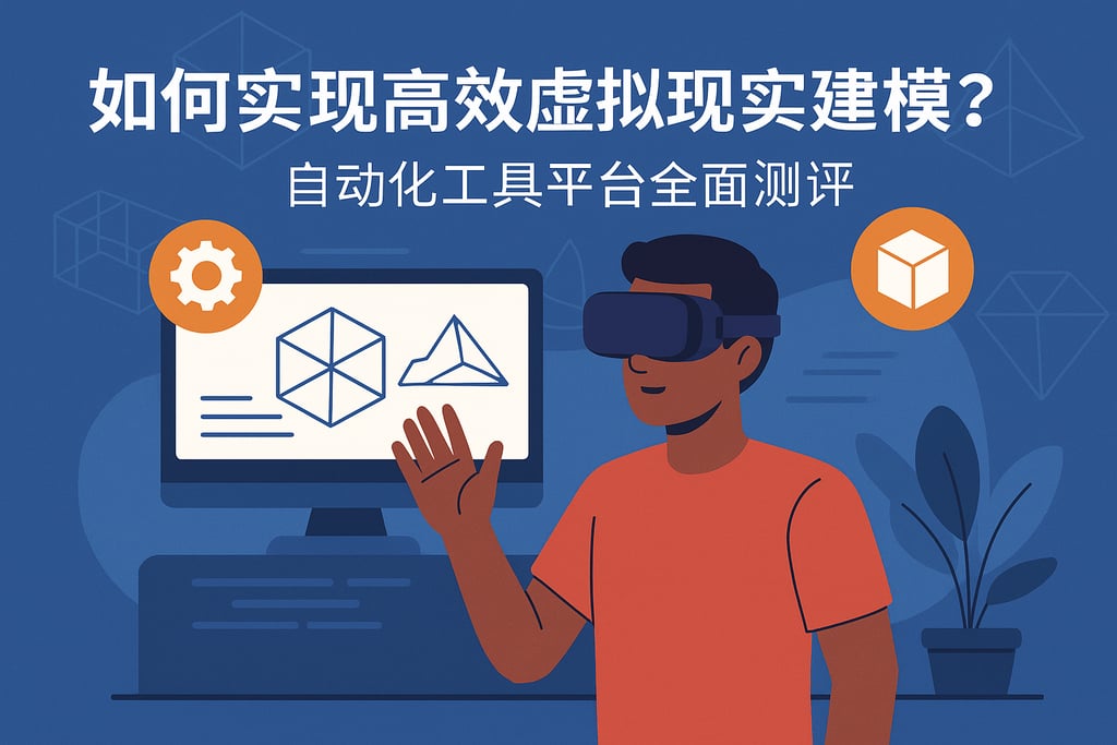 如何实现高效虚拟现实建模？自动化工具平台全面测评