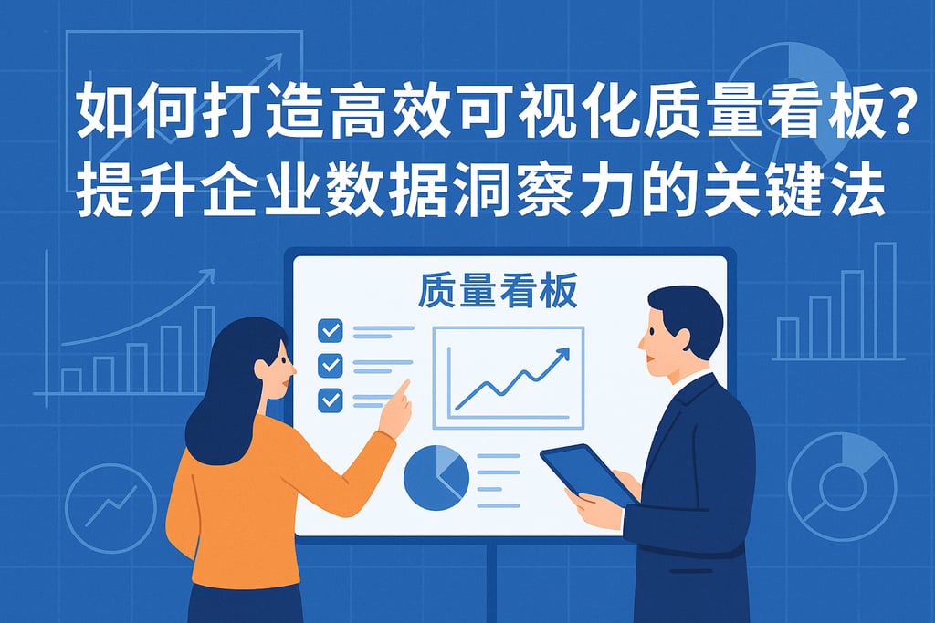 如何打造高效可视化质量看板？提升企业数据洞察力的关键方法