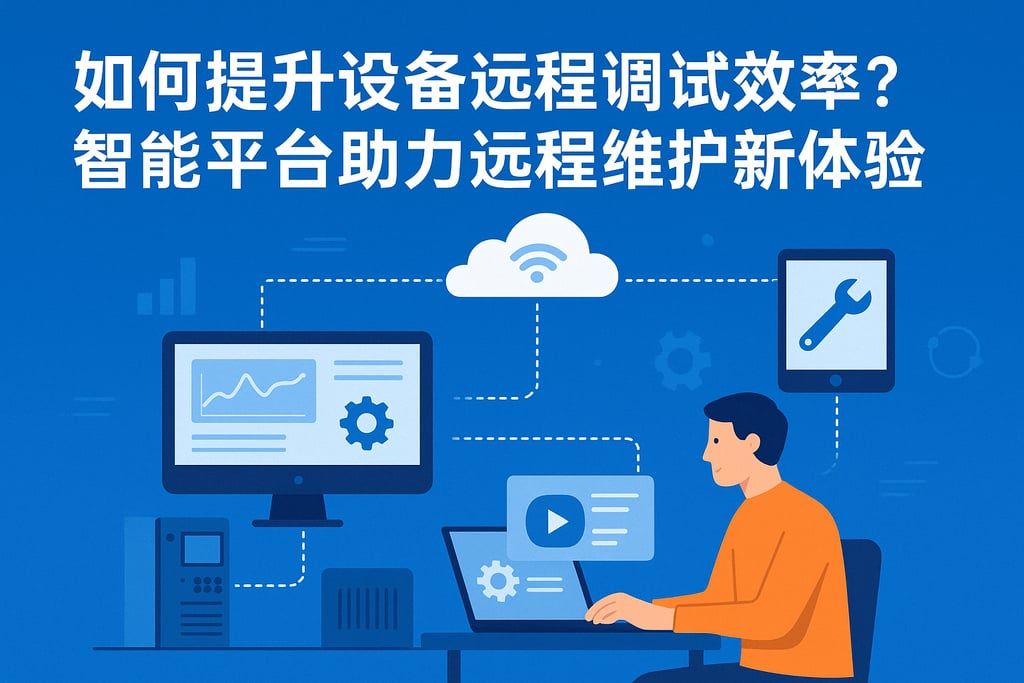 如何提升设备远程调试效率？智能平台助力远程维护新体验