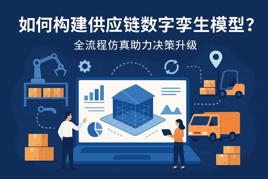 如何构建供应链数字孪生模型？全流程仿真助力决策升级
