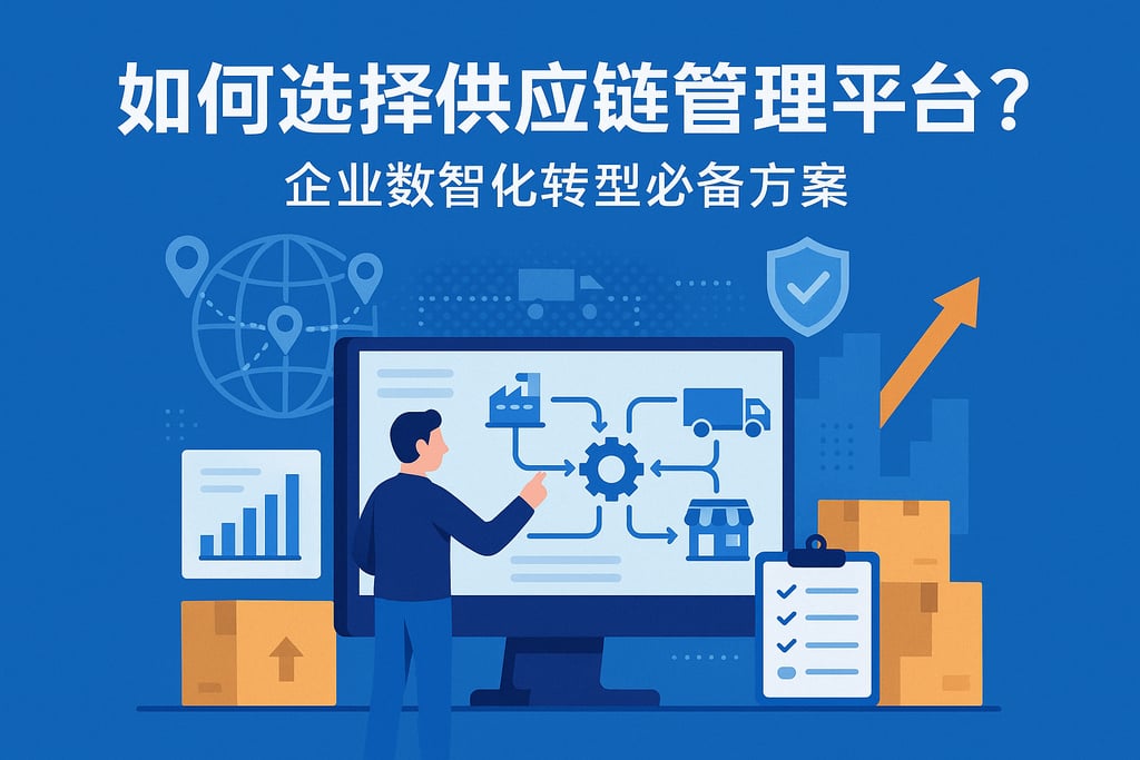 如何选择供应链管理平台？企业数智化转型必备方案