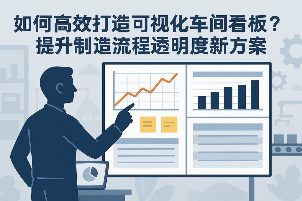 如何高效打造可视化车间看板？提升制造流程透明度新方案