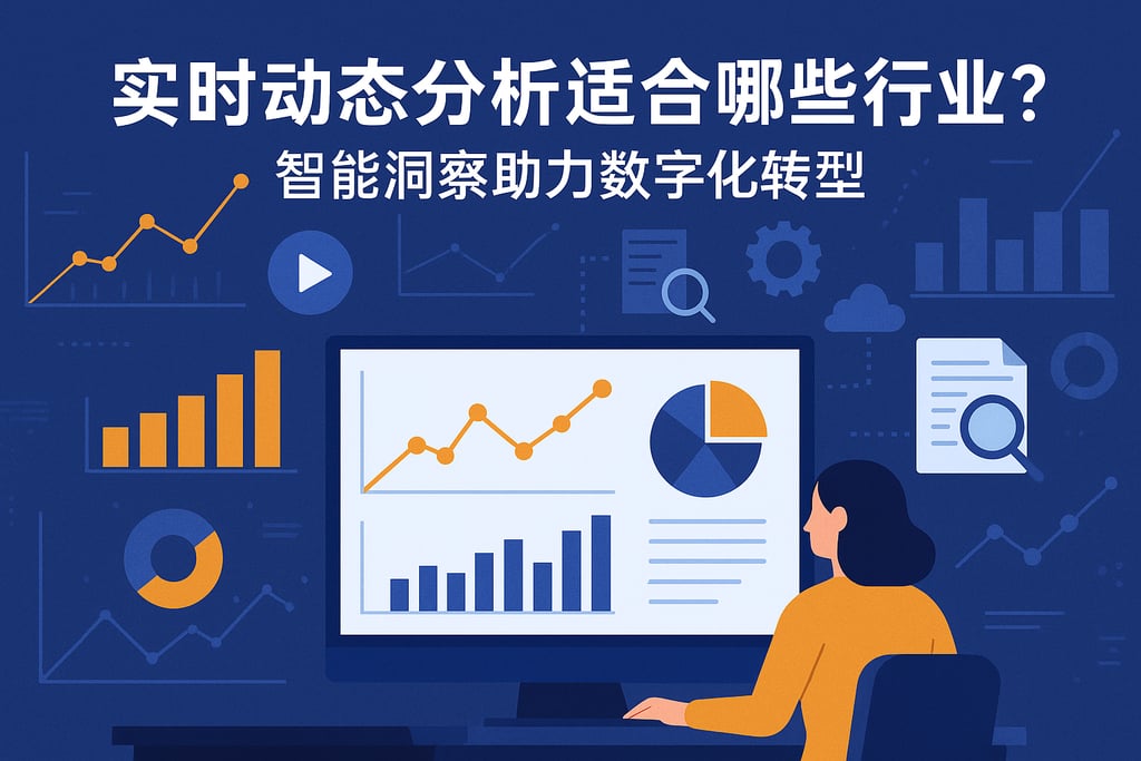 实时动态分析适合哪些行业？智能洞察助力数字化转型