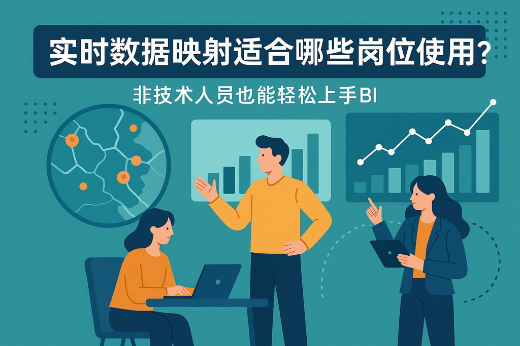 实时数据映射适合哪些岗位使用？非技术人员也能轻松上手BI