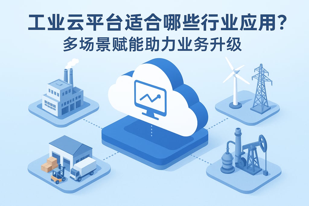 工业云平台适合哪些行业应用？多场景赋能助力业务升级