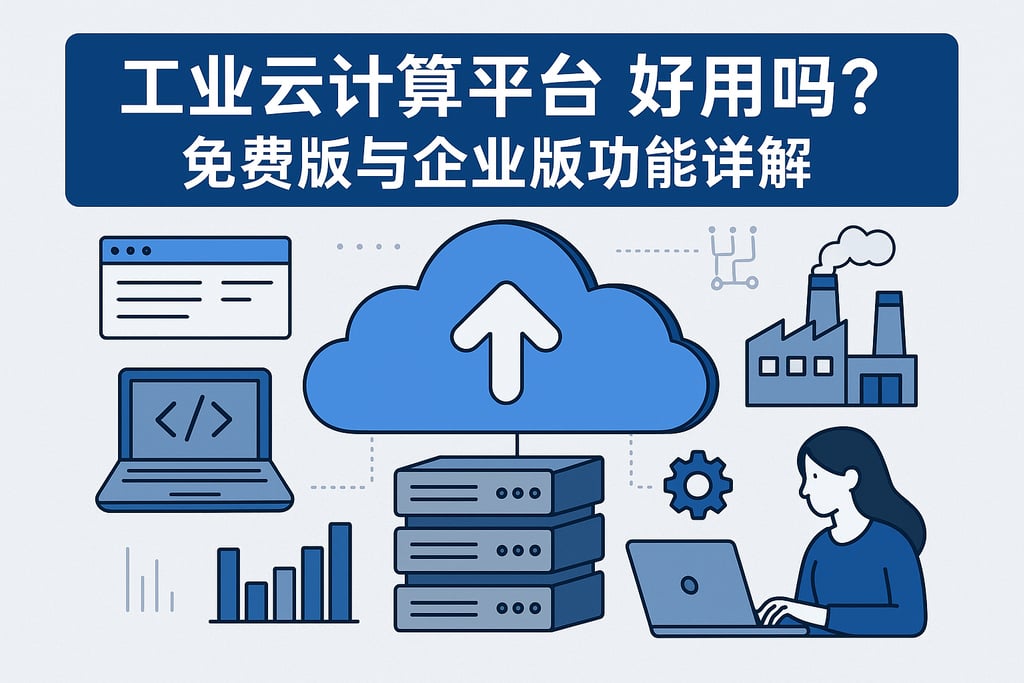 工业云计算平台好用吗？免费版与企业版功能详解