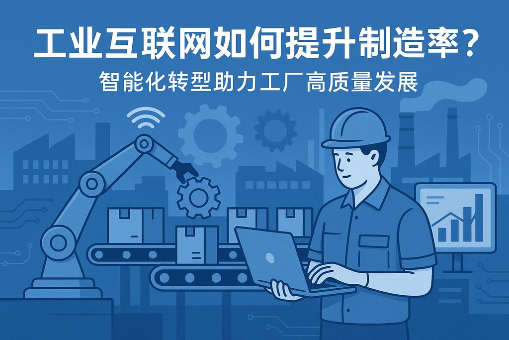 工业互联网如何提升制造效率？智能化转型助力工厂高质量发展