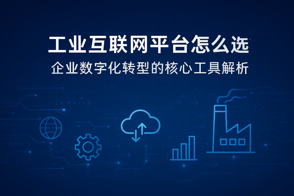 工业互联网平台怎么选？企业数字化转型的核心工具解析
