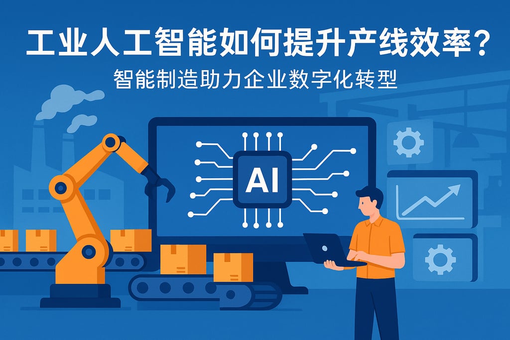 工业人工智能如何提升产线效率？智能制造助力企业数字化转型