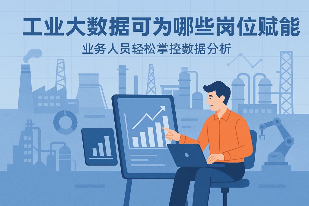 工业大数据可为哪些岗位赋能？业务人员轻松掌控数据分析