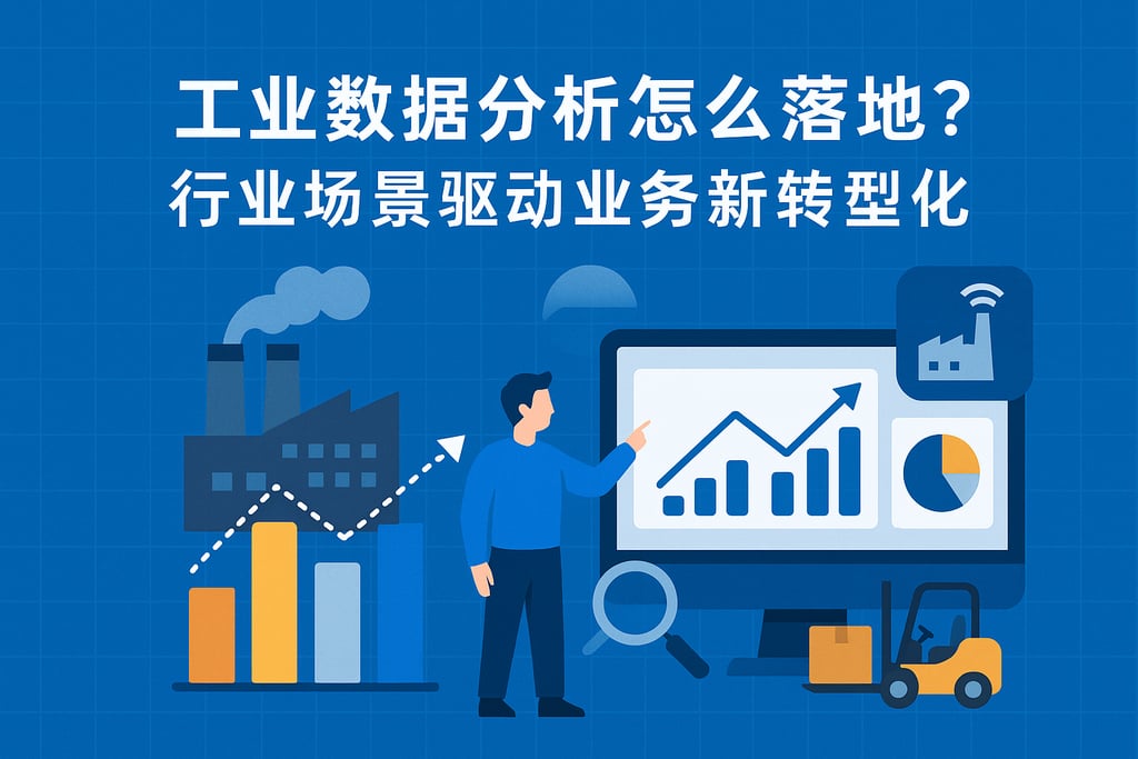 工业数据分析怎么落地？行业场景驱动业务创新转型