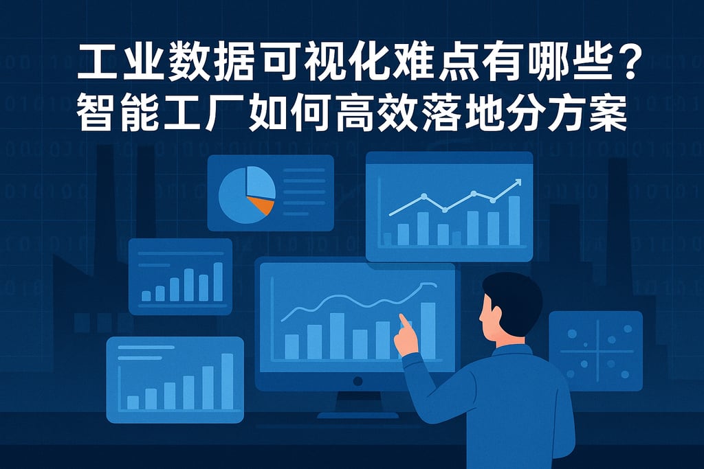 工业数据可视化难点有哪些？智能工厂如何高效落地分析方案