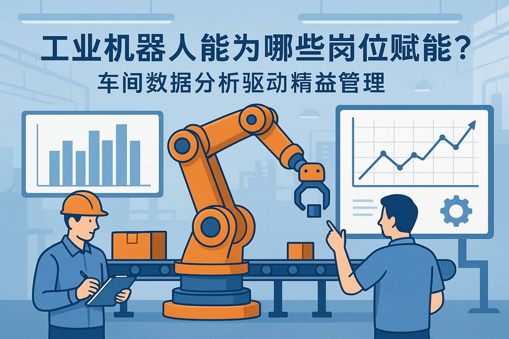 工业机器人能为哪些岗位赋能？车间数据分析驱动精益管理