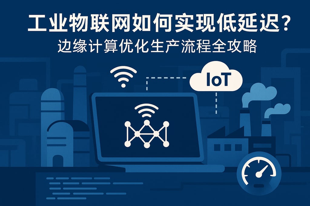 工业物联网如何实现低延迟？边缘计算优化生产流程全攻略
