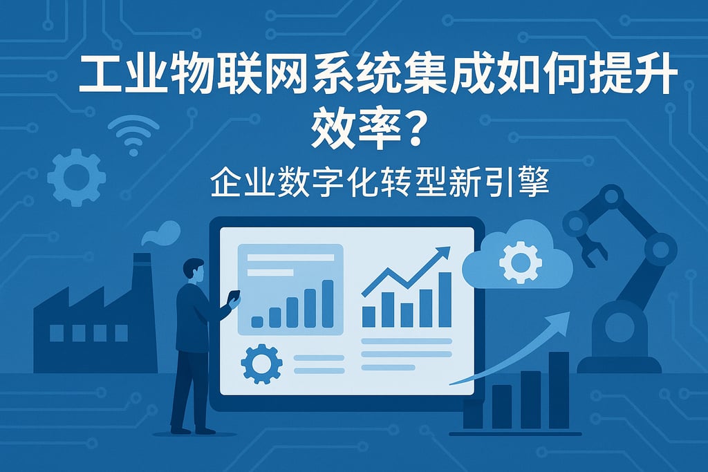 工业物联网系统集成如何提升效率？企业数字化转型新引擎