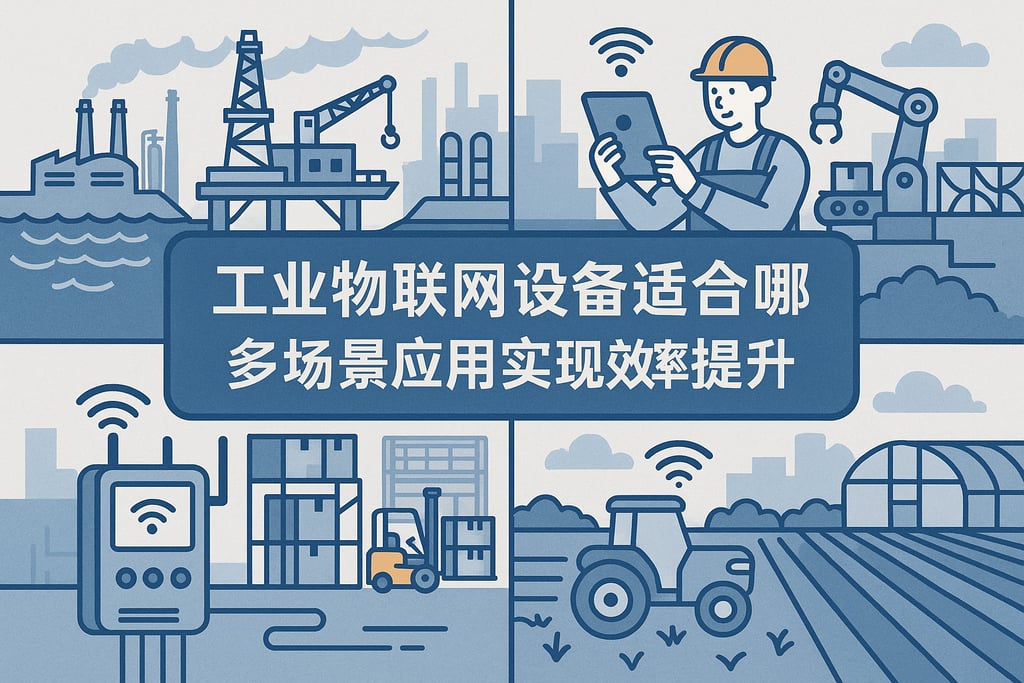 工业物联网设备适合哪些行业？多场景应用实现效率提升