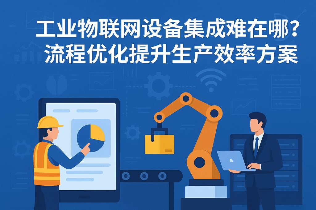 工业物联网设备集成难在哪？流程优化提升生产效率方案