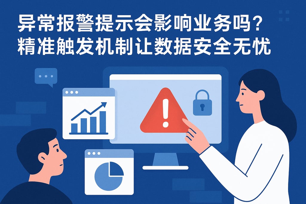异常报警提示会影响业务吗？精准触发机制让数据安全无忧