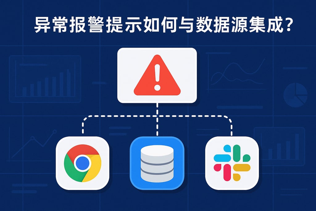 异常报警提示如何与数据源集成？多平台联动实现无缝监控