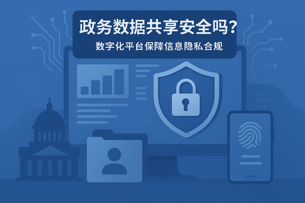 政务数据共享安全吗？数字化平台保障信息隐私合规