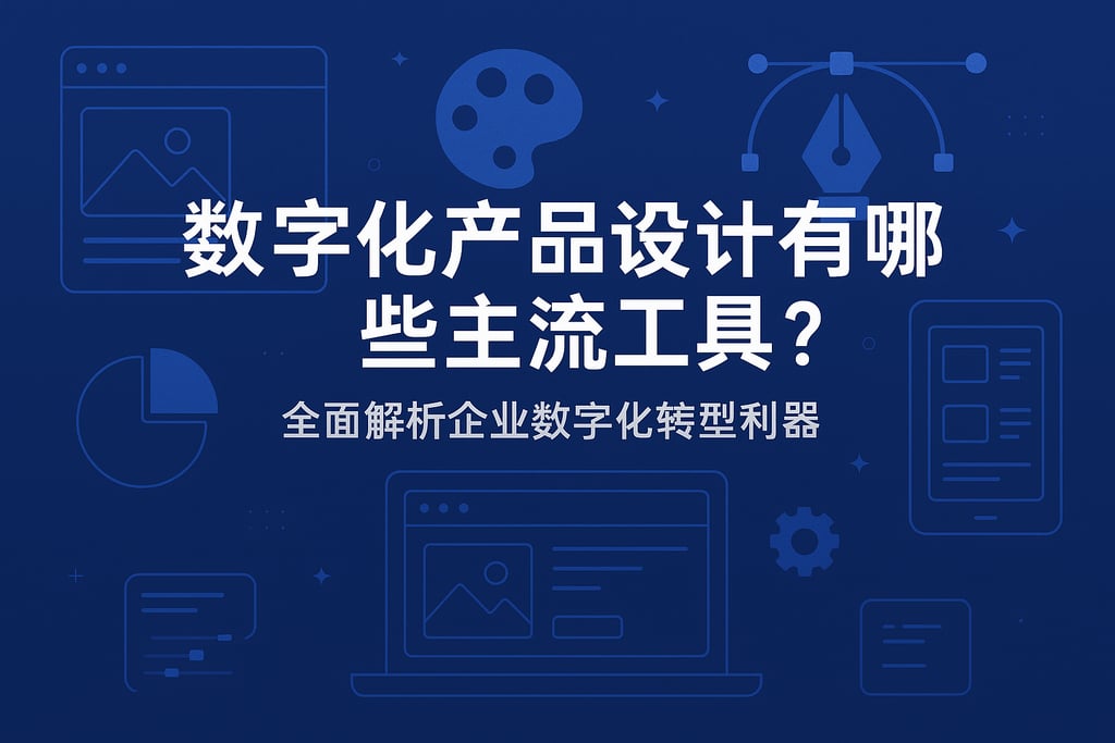 数字化产品设计有哪些主流工具？全面解析企业数字化转型利器