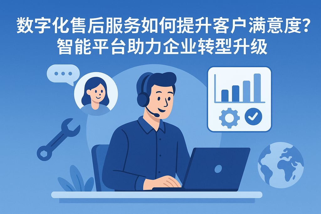 数字化售后服务如何提升客户满意度？智能平台助力企业转型升级
