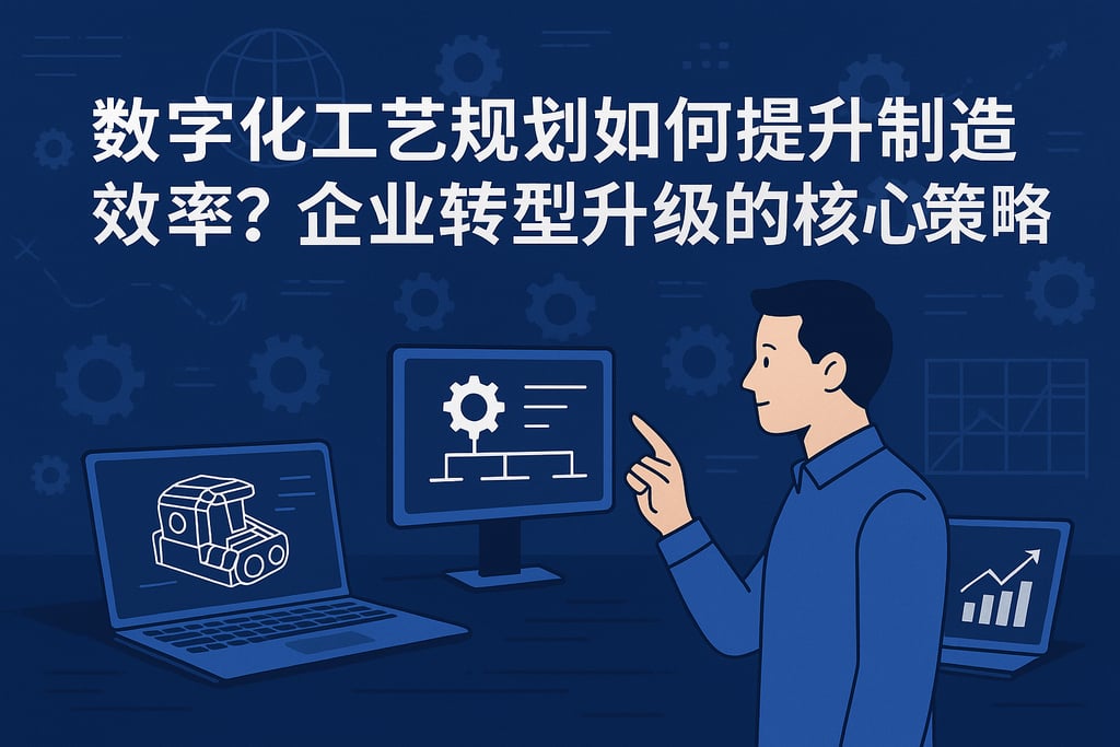 数字化工艺规划如何提升制造效率？企业转型升级的核心策略解读