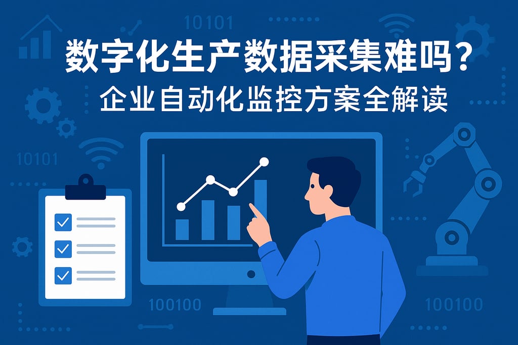 数字化生产数据采集难吗？企业自动化监控方案全解读