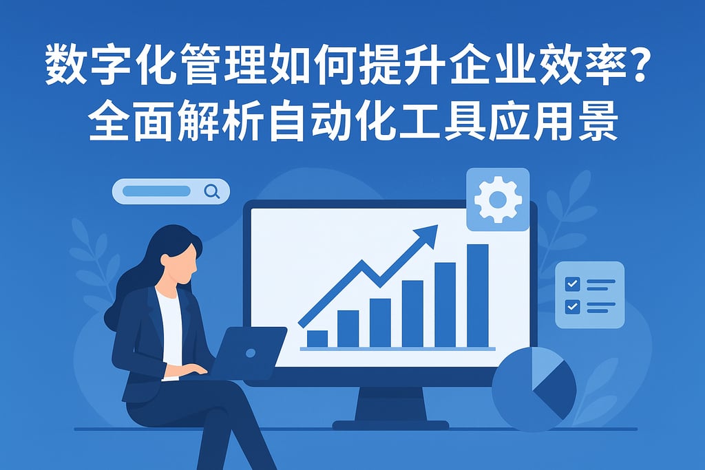 数字化管理如何提升企业效率？全面解析自动化工具应用场景