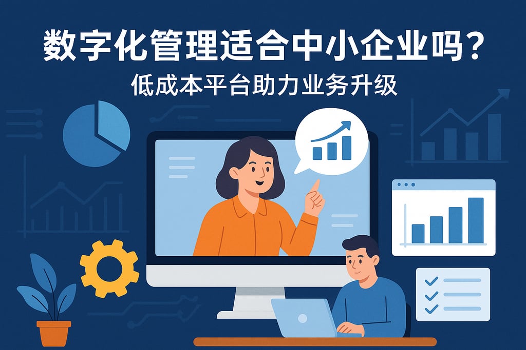数字化管理是否适合中小企业？低成本平台助力业务升级