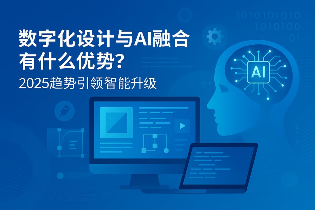 数字化设计与AI融合有什么优势？2025趋势引领智能升级