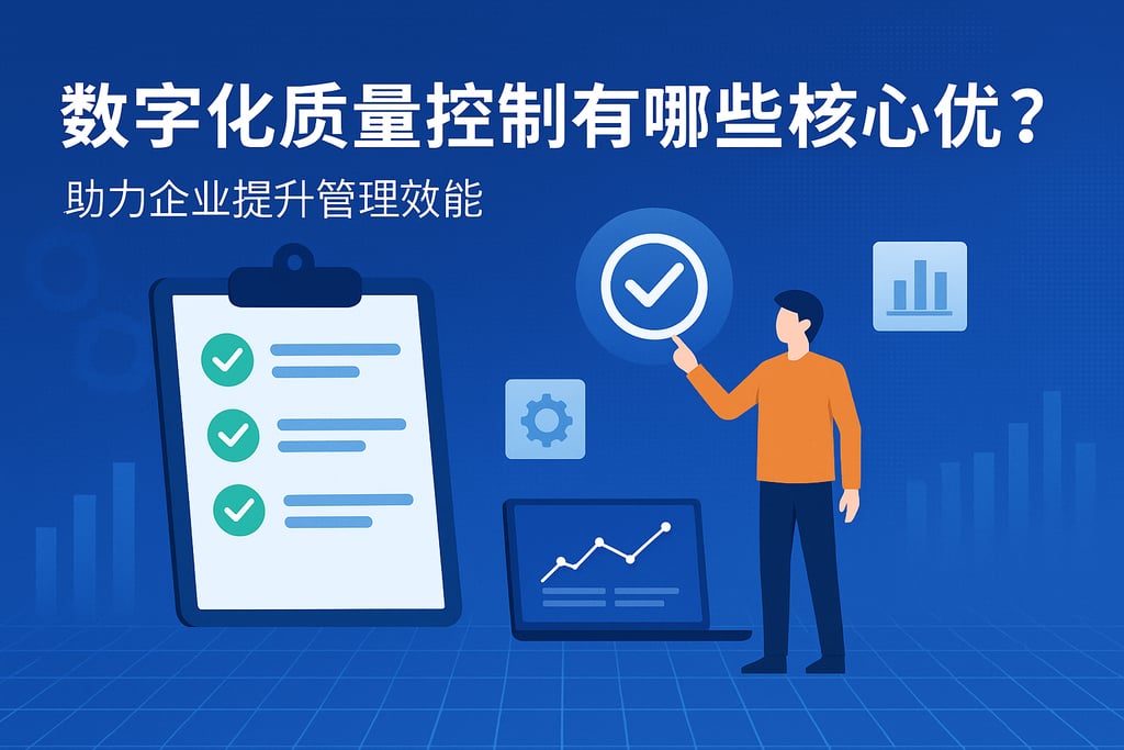 数字化质量控制有哪些核心优势？助力企业提升管理效能
