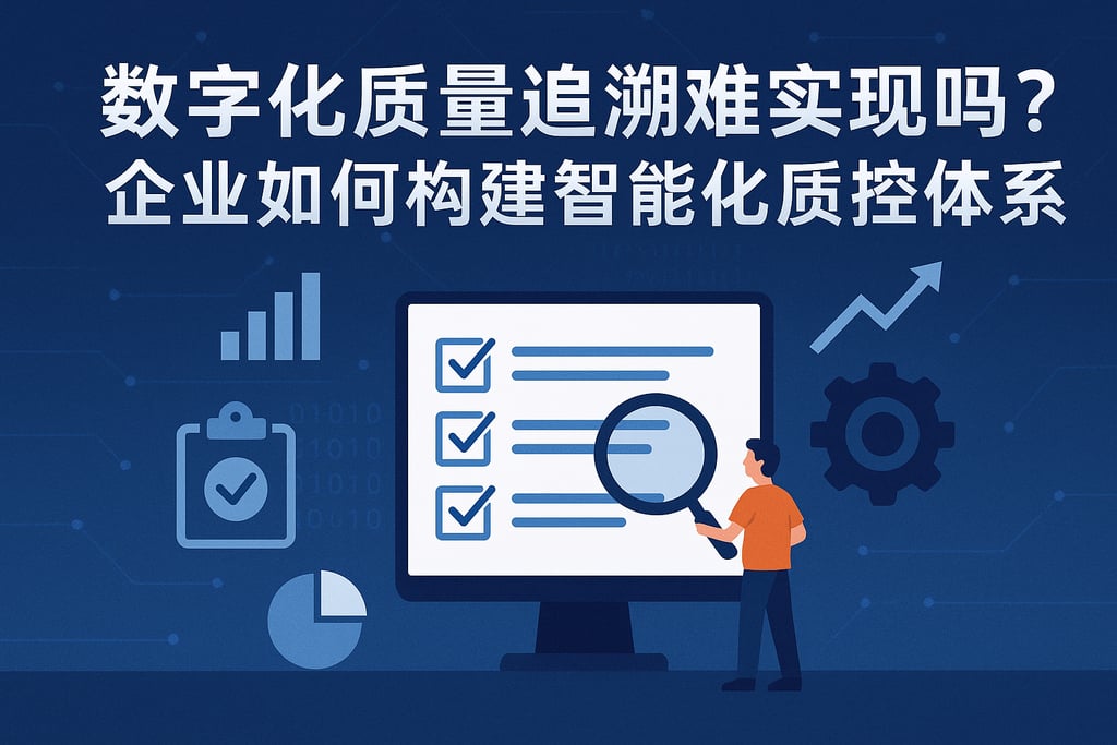 数字化质量追溯难实现吗？企业如何构建智能化质控体系